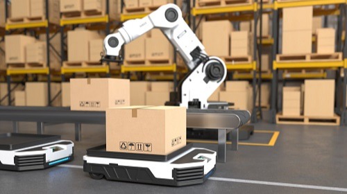 робот на складе