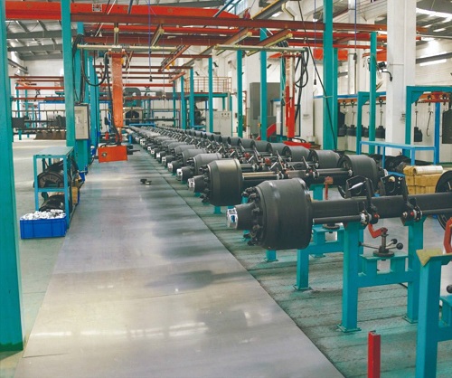 производство осей для грузовиков